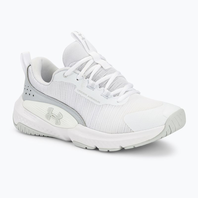 Pánska tréningová obuv Under Armour Dynamic Select  white/white/halo gray