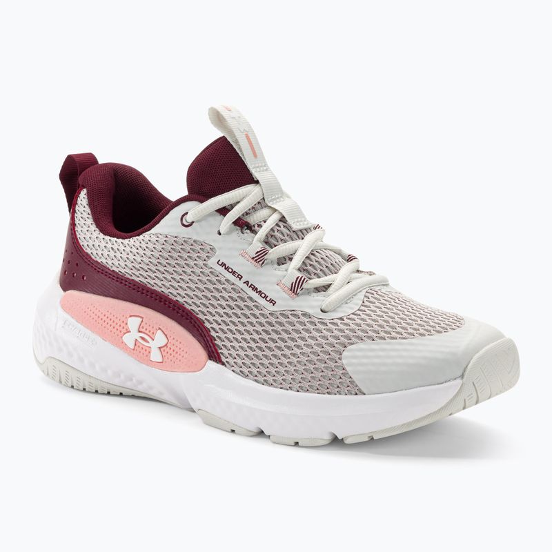 Dámska tréningová obuv Under Armour W Dynamic Select white clay/deep red/white