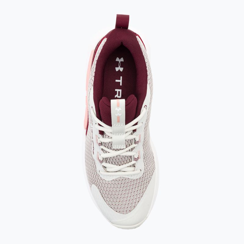 Dámska tréningová obuv Under Armour W Dynamic Select white clay/deep red/white 6