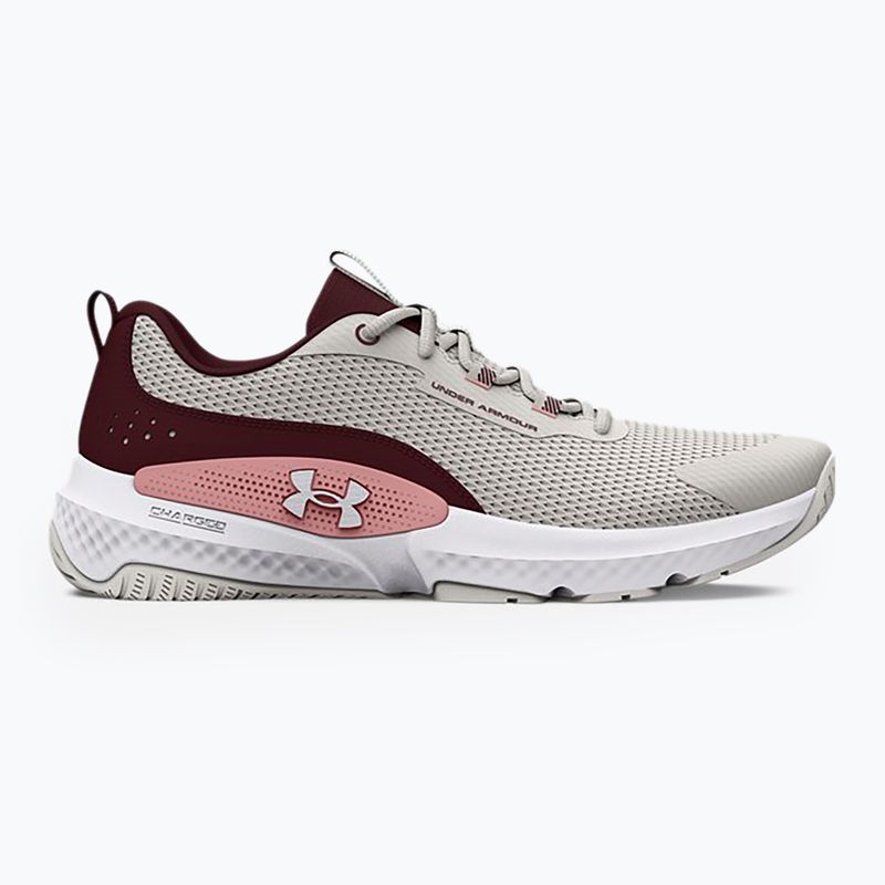 Dámska tréningová obuv Under Armour W Dynamic Select white clay/deep red/white 7