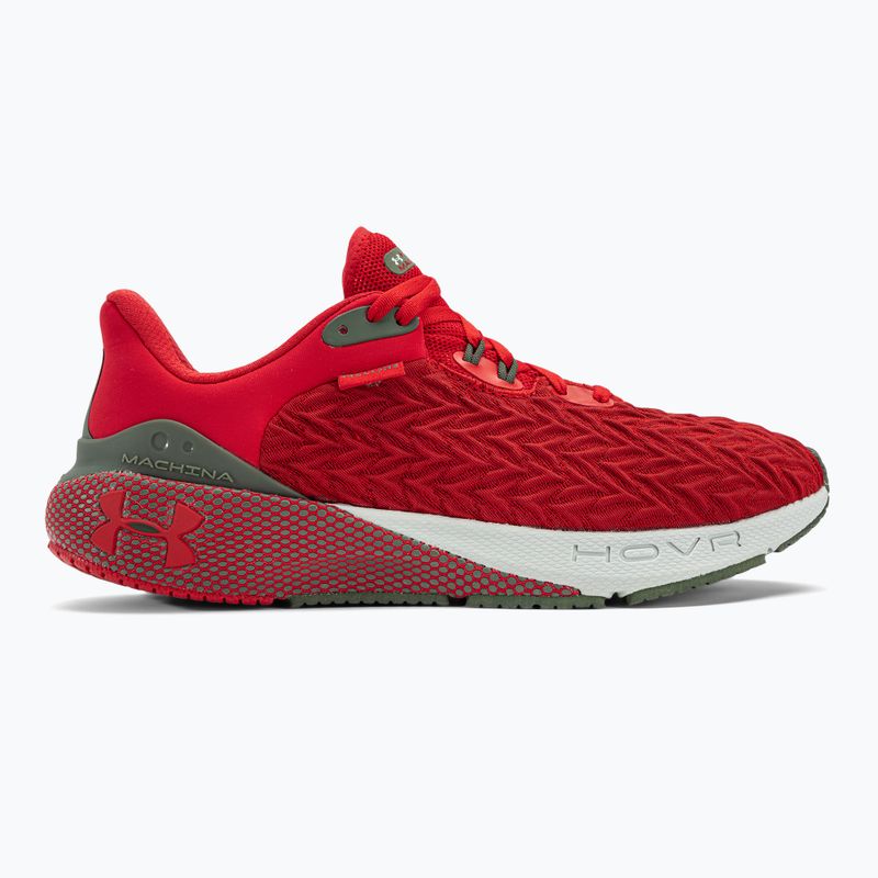 Under Armour Hovr Machina 3 Clone pánska bežecká obuv red/red 2