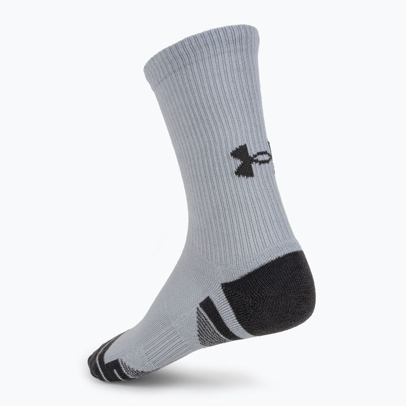 Ponožky Under Armour Performance Tech 3pk Crew mod gray/white/jet gray 3