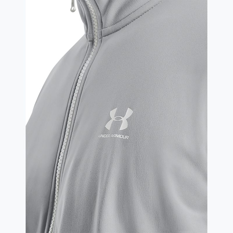 Pánska mikina Under Armour Sportstyle Tricot mod gray/white 4
