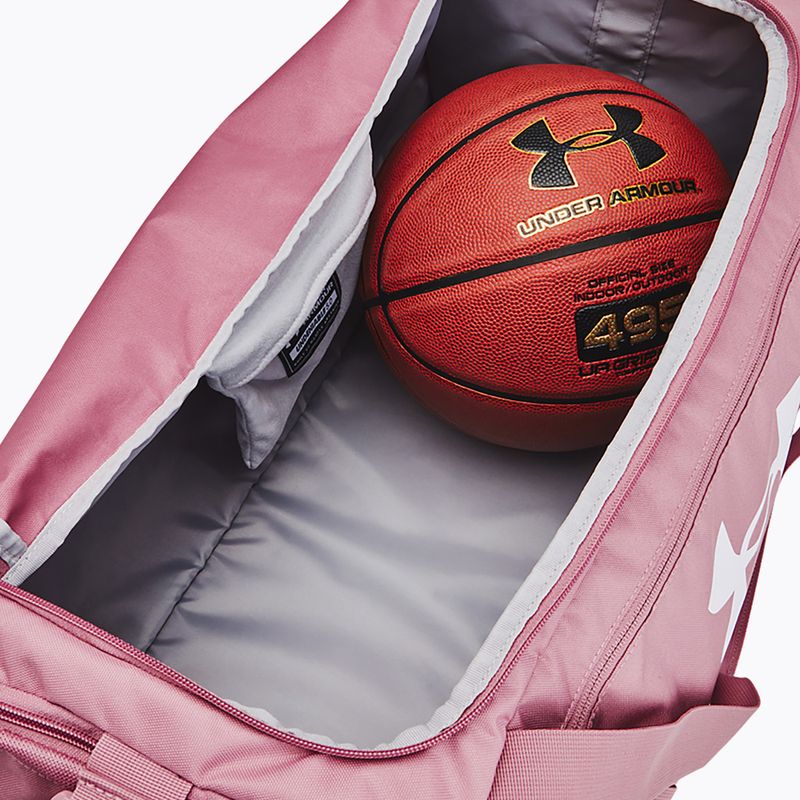 Taška Under Armour Undeniable 5.0 Duffle M 58 l pink elixir/white 6
