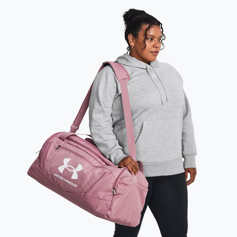 Taška Under Armour Undeniable 5.0 Duffle M 58 l pink elixir/white 8