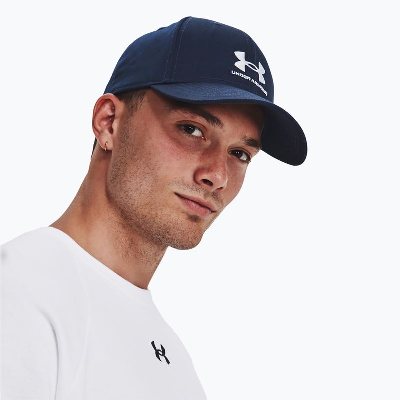 Pánska šiltovka Under Armour Branded Lockup Adj midnight navy/white 3