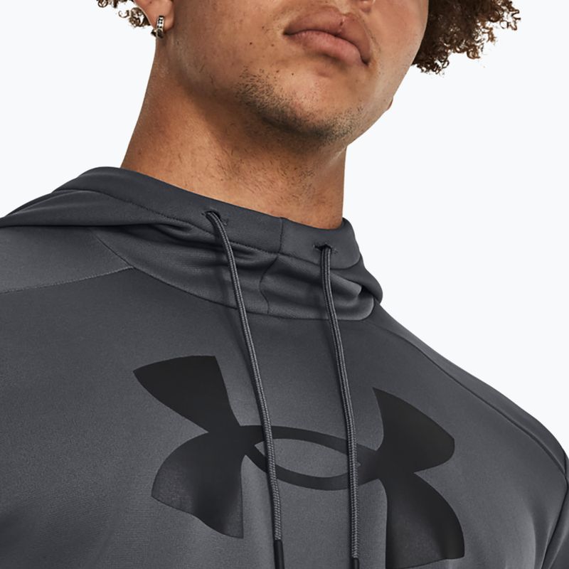 Pánska mikina Under Armour Fleece Big Logo HD pitch gray/black 3