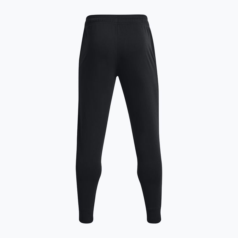 Pánske nohavice Under Armour Rival Terry Jogger black/onyx white 6