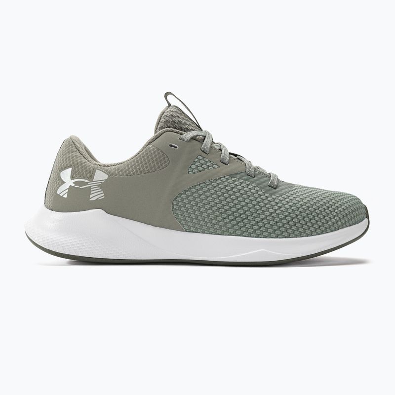 Dámska tréningová obuv Under Armour W Charged Aurora 2 grove green/grove green/metallic cristal gold 2