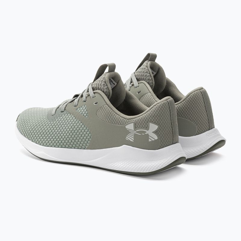 Dámska tréningová obuv Under Armour W Charged Aurora 2 grove green/grove green/metallic cristal gold 3