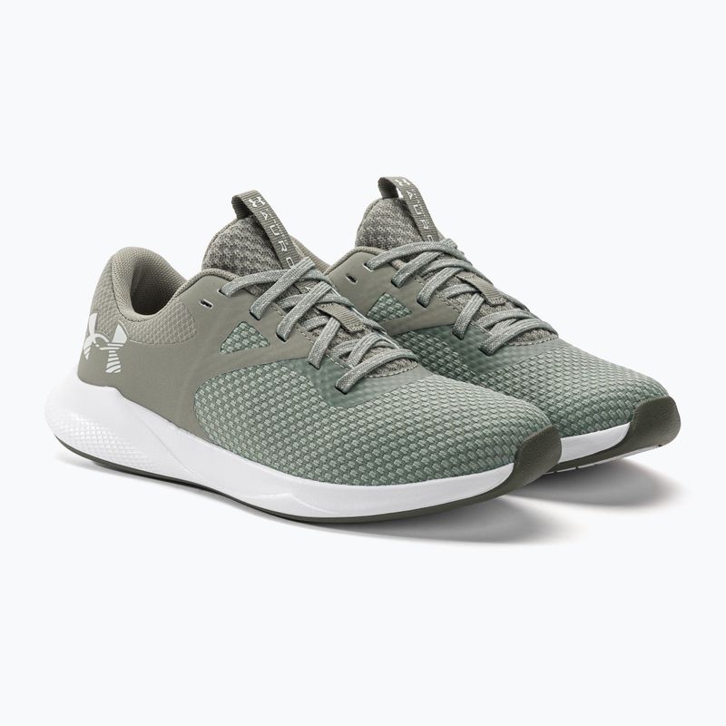 Dámska tréningová obuv Under Armour W Charged Aurora 2 grove green/grove green/metallic cristal gold 4