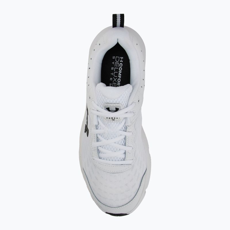 Pánske bežecké topánky Under Armour Charged Assert 10 white/black/black 5