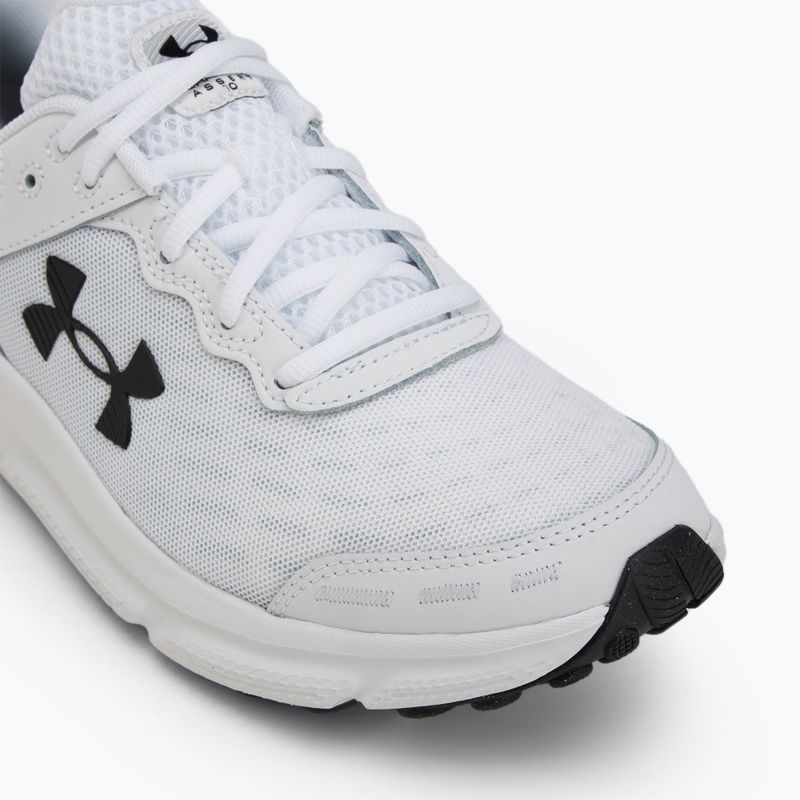 Pánske bežecké topánky Under Armour Charged Assert 10 white/black/black 7
