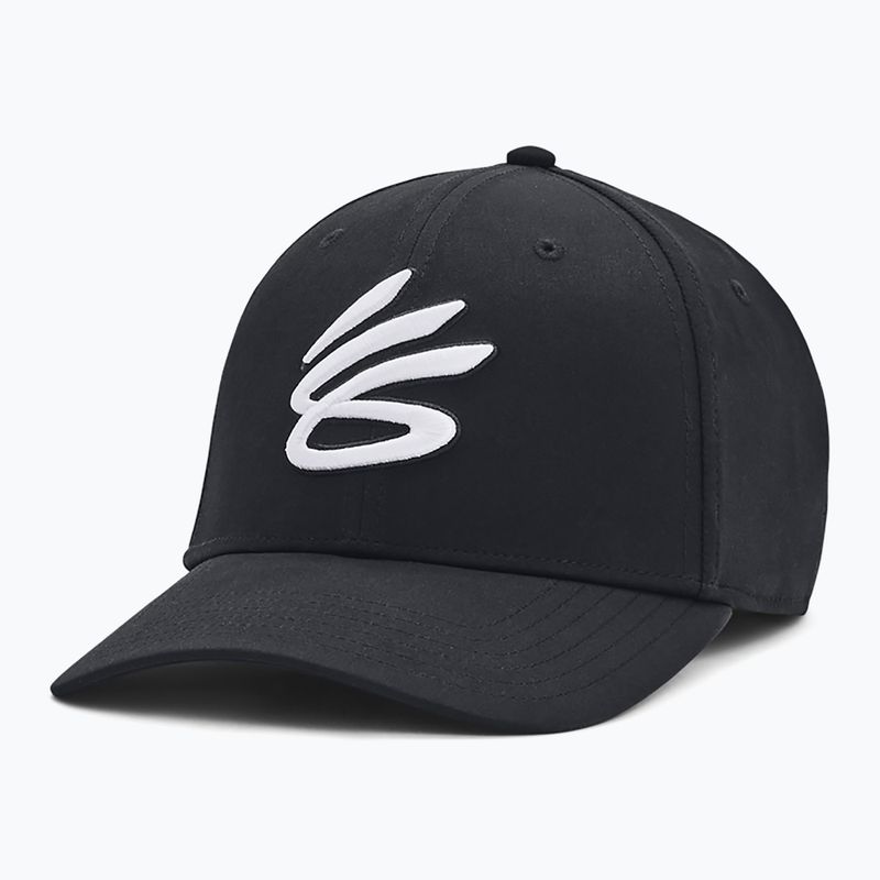 Under Armour Curry Snapback čiapka čierna/biela