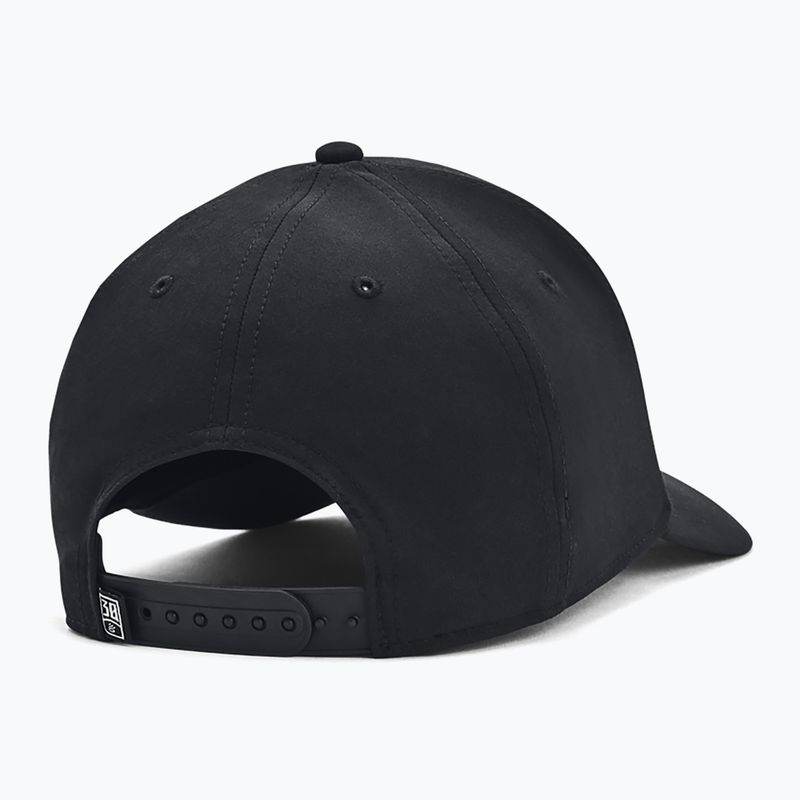 Under Armour Curry Snapback čiapka čierna/biela 2