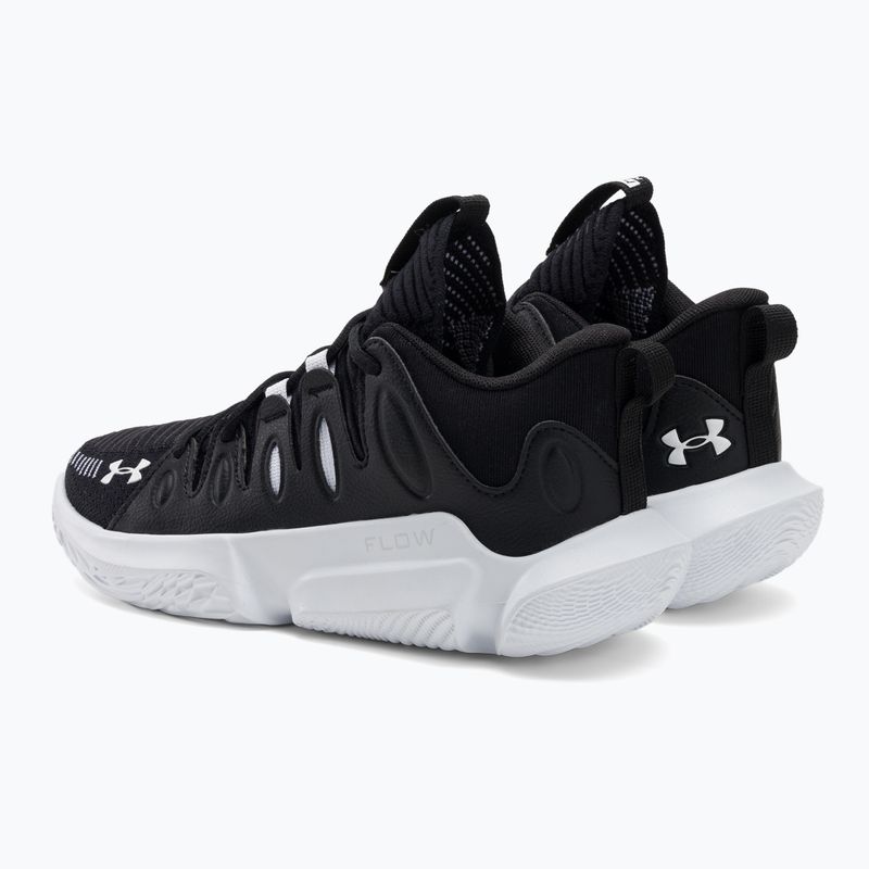 Dámska basketbalová obuv Under Armour W Flow Breakthru 4 black/black/white 3