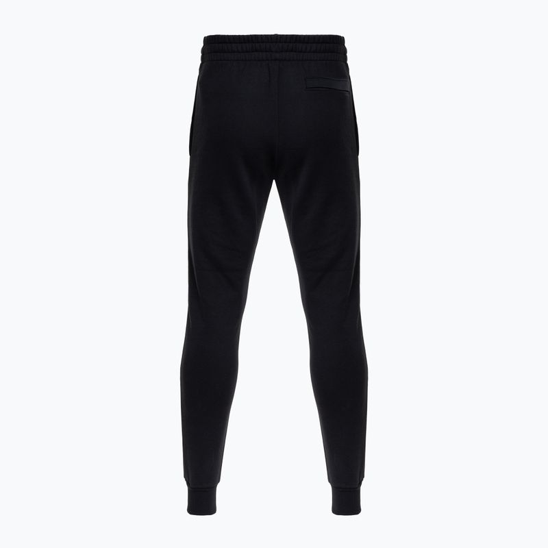 Under Armour pánske tréningové nohavice Rival Fleece Joggers black/white 5