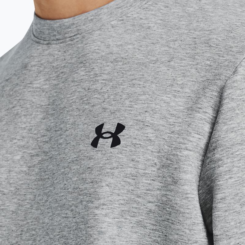 Pánska mikina Under Armour Unstoppable Fleece Crew mod gray/black 4