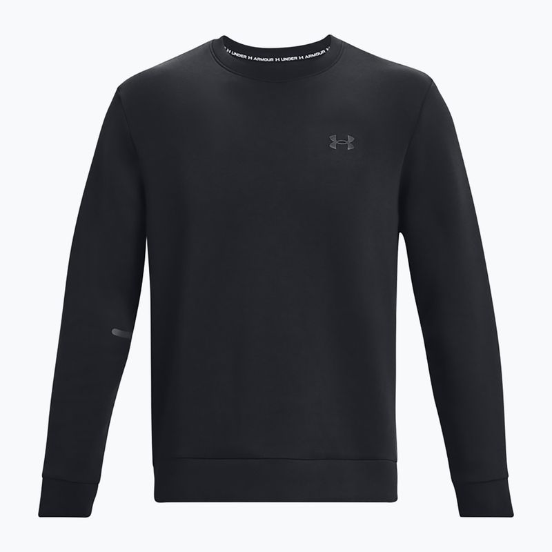 Pánska mikina Under Armour Unstoppable Fleece Crew black/black 5