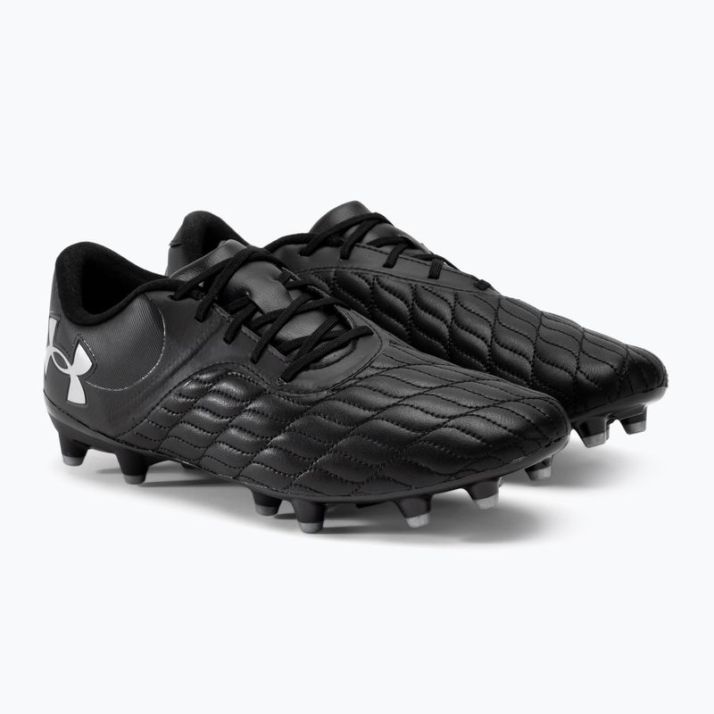 Pánske kopačky Under Armour Magnetico Select 3.0 FG  black/metallic silver 4