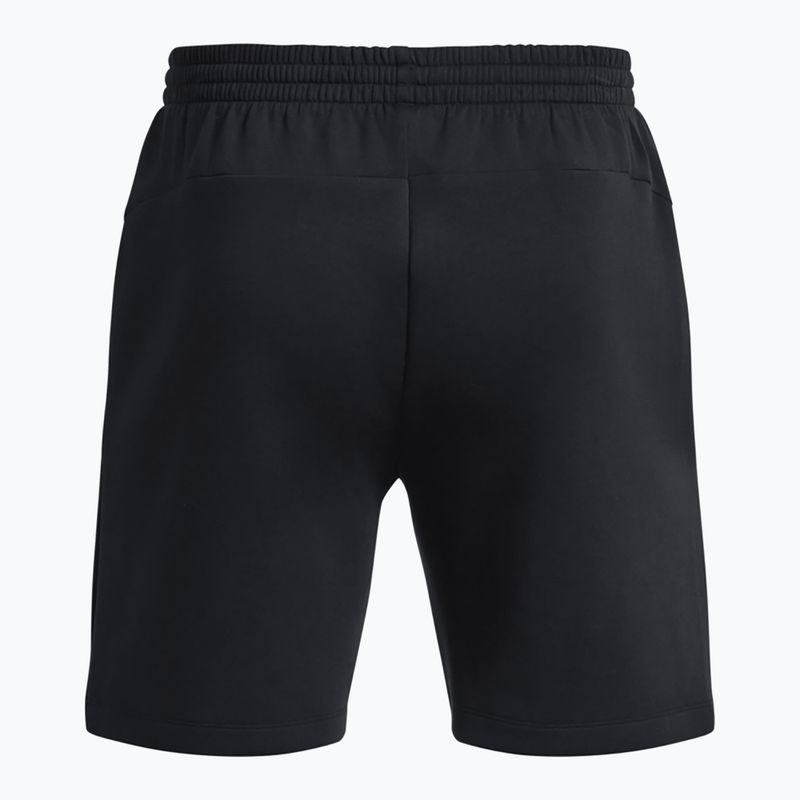 Pánske tréningové šortky Under Armour Unstoppable Fleece black/black 6
