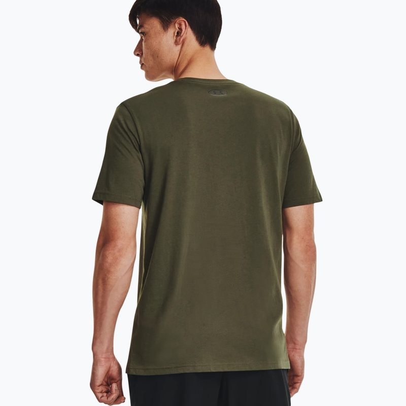 Pánske tričko Under Armour Sportstyle Logo marine od green// black 2