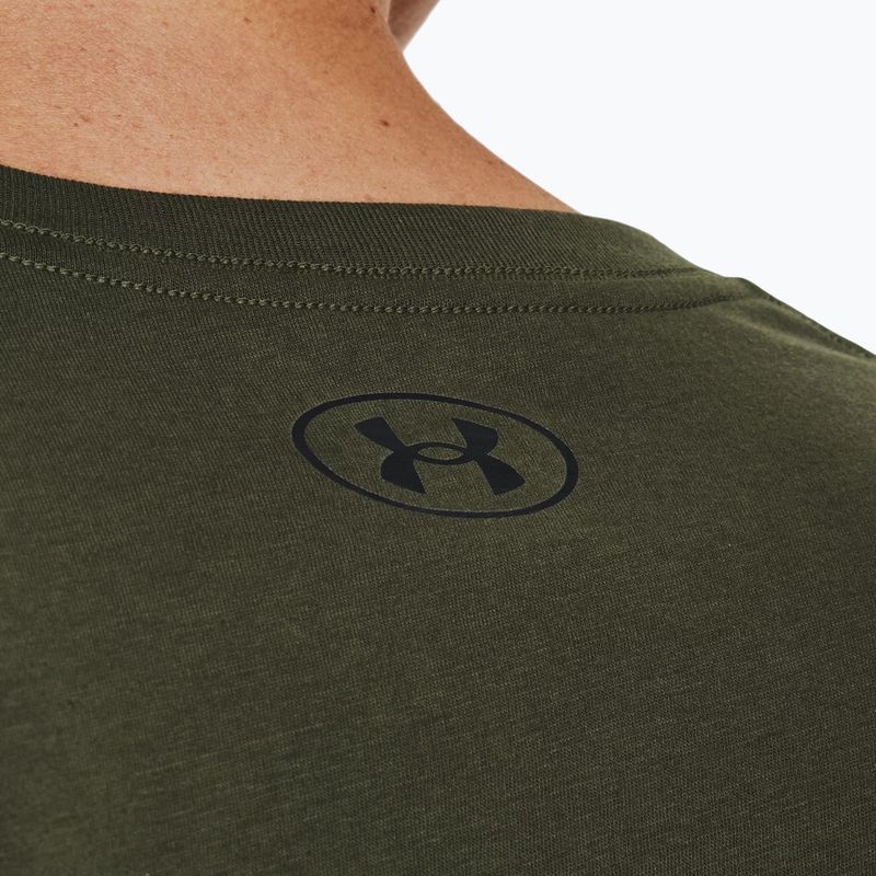 Pánske tričko Under Armour Sportstyle Logo marine od green// black 3