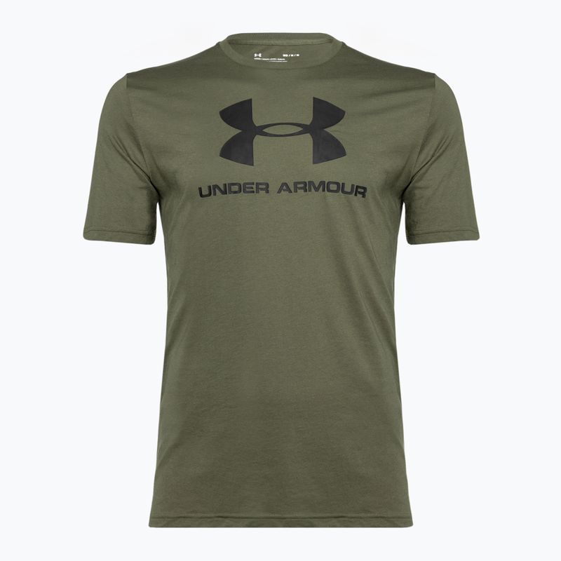 Pánske tričko Under Armour Sportstyle Logo marine od green// black 4