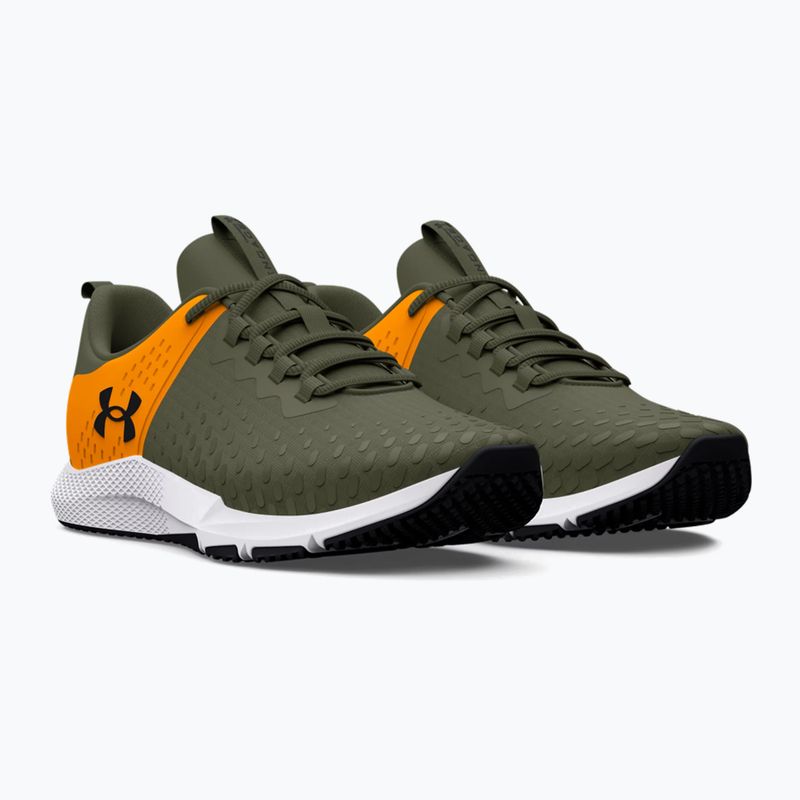 Under Armour Charged Engage 2 pánska tréningová obuv marine from green/formula orange/black 12