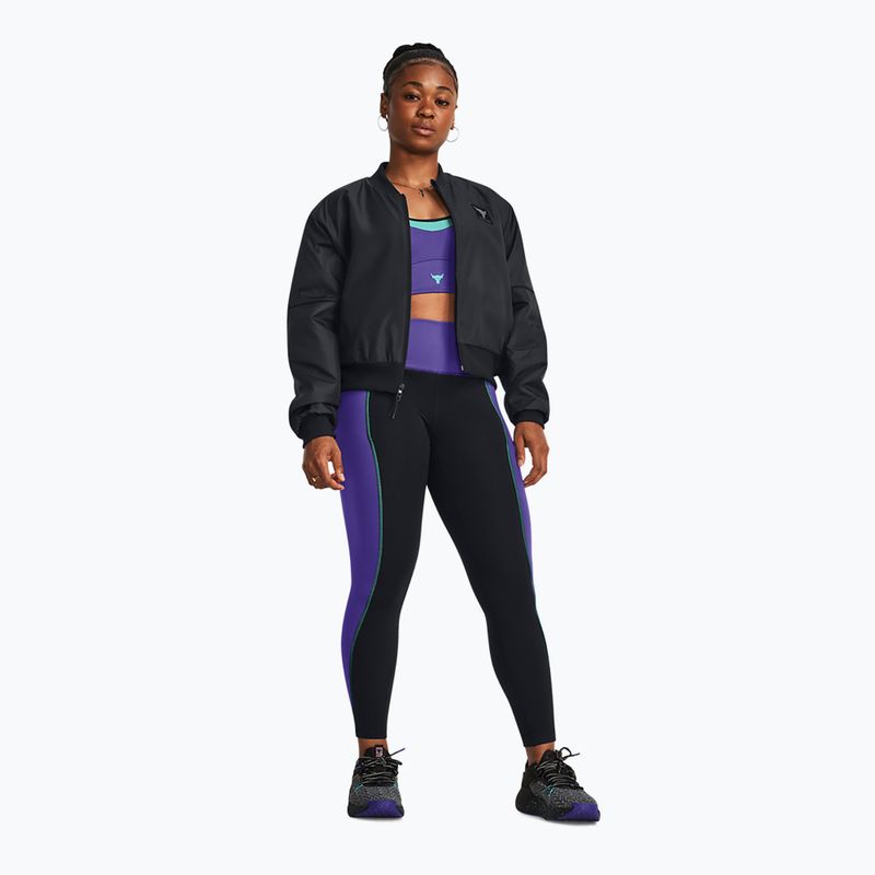 Dámska bunda Under Armour Project Rock Bomber black 2