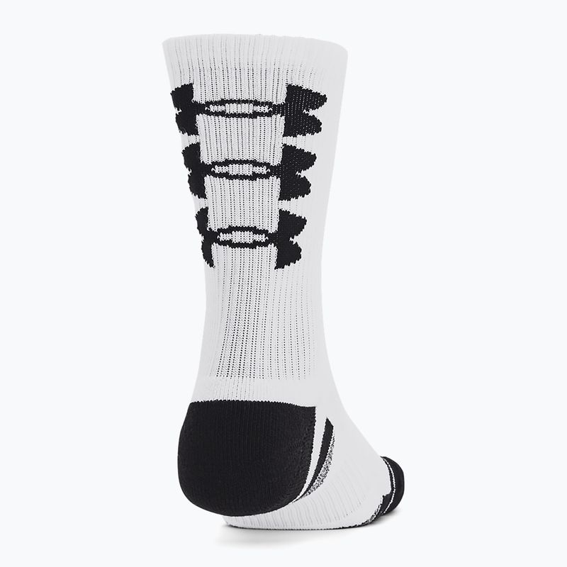 Ponožky Under Armour Tech Nov Crew 3P white/white/black 2