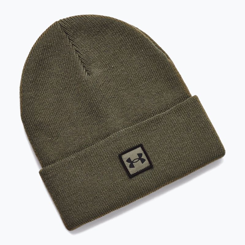 Zimná čiapka Under Armour Halftime Cuff námornícka od green/black