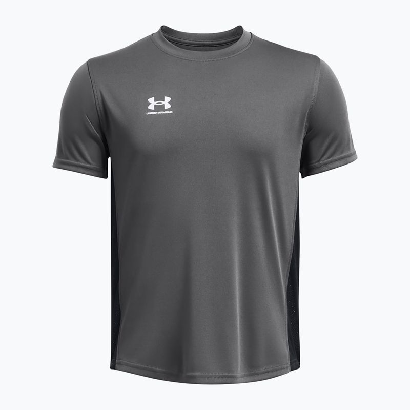 Detské futbalové tričko Under Armour Challenger Train castlerock/white