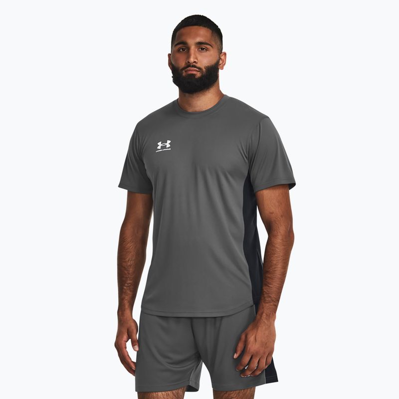 Pánske futbalové tričko Under Armour Challenger Train castlerock/white