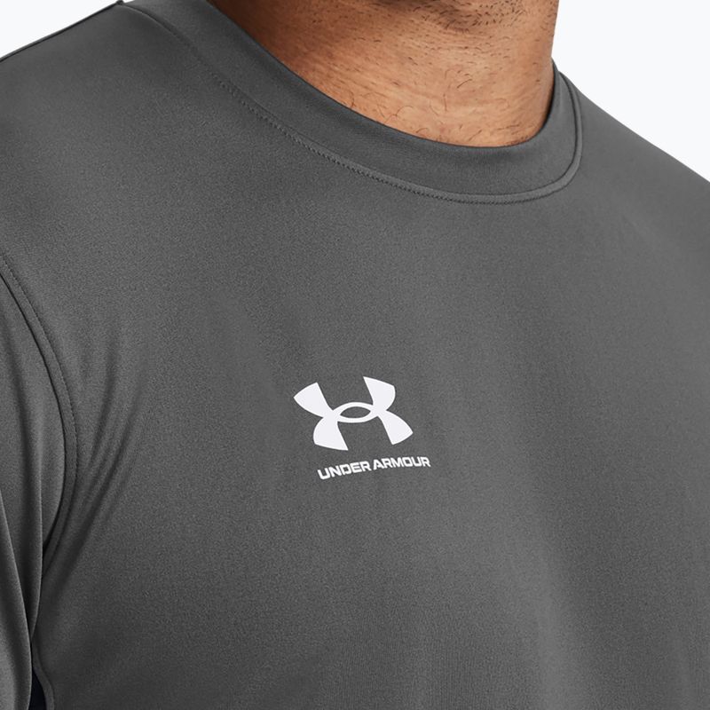 Pánske futbalové tričko Under Armour Challenger Train castlerock/white 4