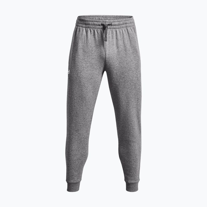 Under Armour pánske tréningové nohavice Rival Fleece Joggers castlerock light heather/white 3