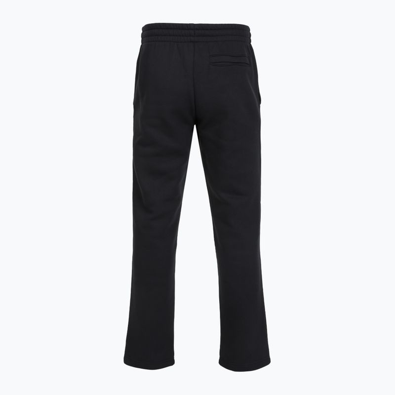 Pánske nohavice Under Armour Icon Fleece Pant black/white 2