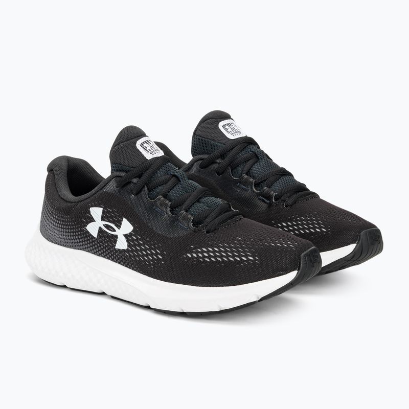 Under Armour Charged Rogue 4 black/white/white pánska bežecká obuv 4