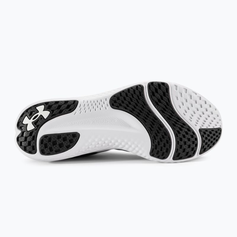 Under Armour Charged Speed Swift black/white/white pánska bežecká obuv 5