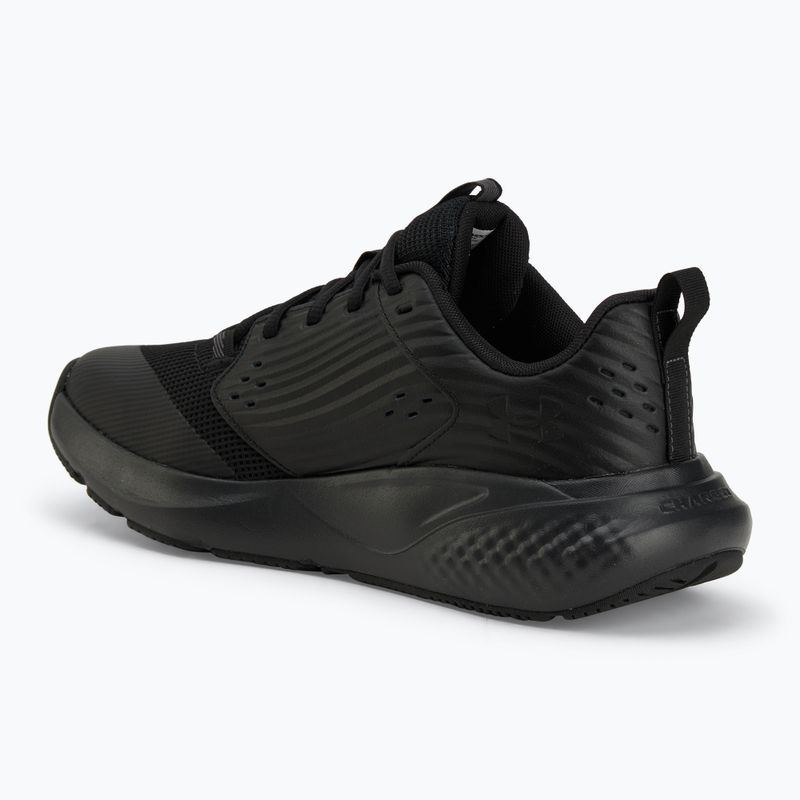 Pánske športové topánky Under Armour Commit 4 black/ultimate black/castlerock 3