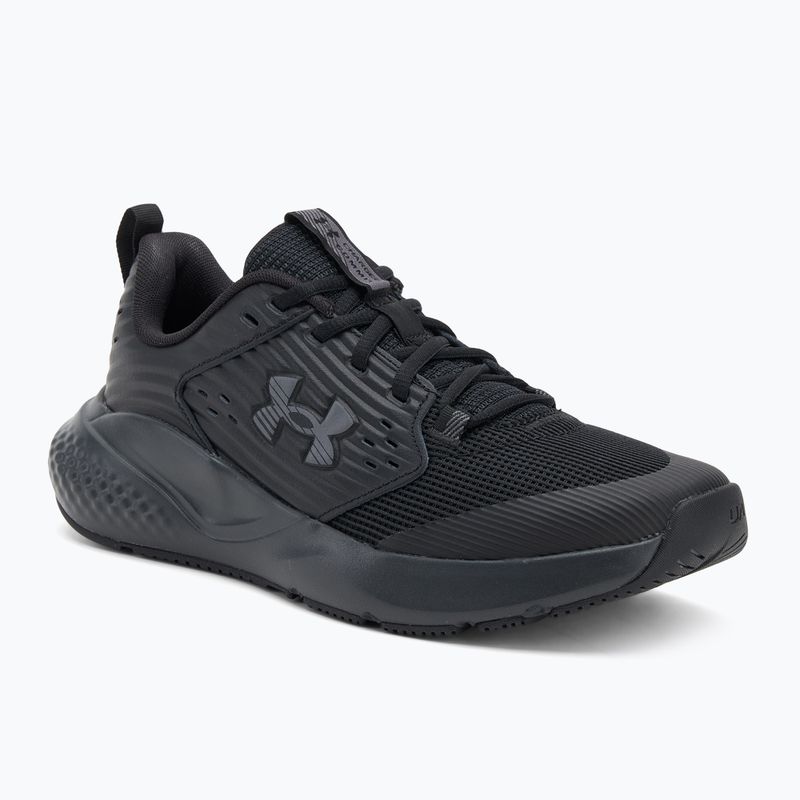 Pánske tréningové topánky Under Armour Commit 4 black/black/castlerock