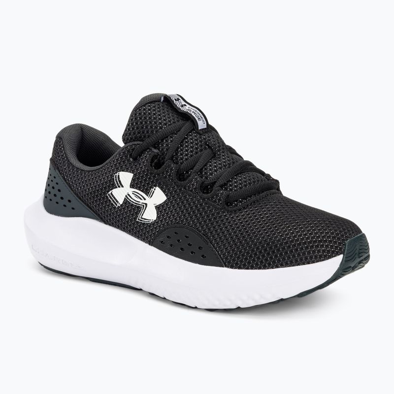 Under Armour Charged Surge 4 black/anthracite/whitev pánska bežecká obuv