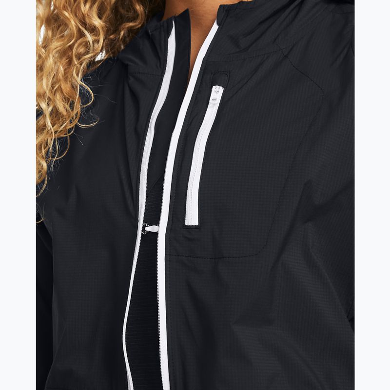 Dámska bežecká bunda Under Armour Phantom Windbreaker black/white/white 3