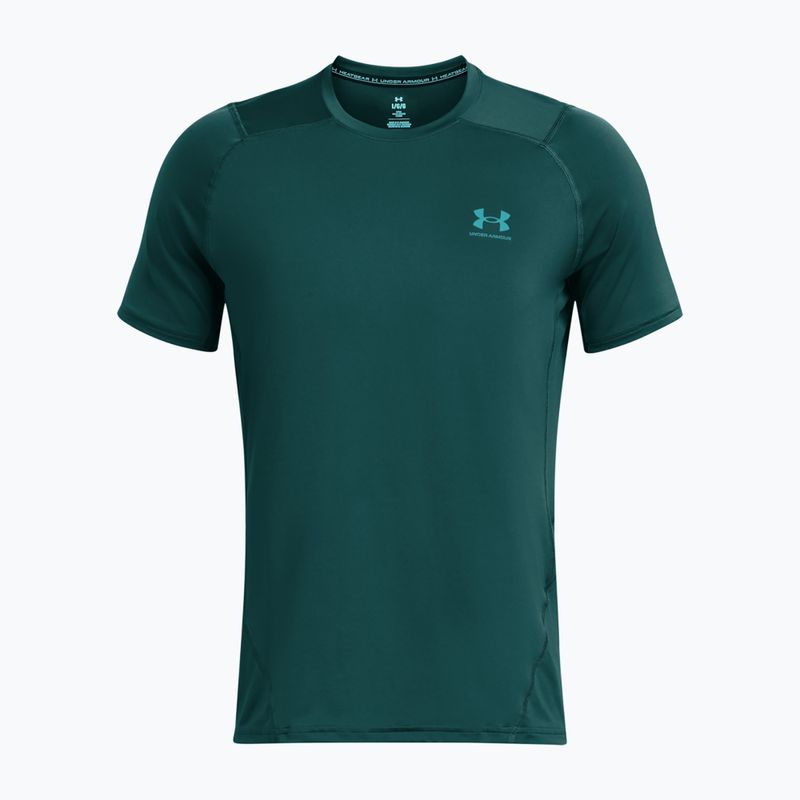 Pánske tréningové tričko Under Armour HG Armour FTD Graphic hydro teal/circuit teal 3