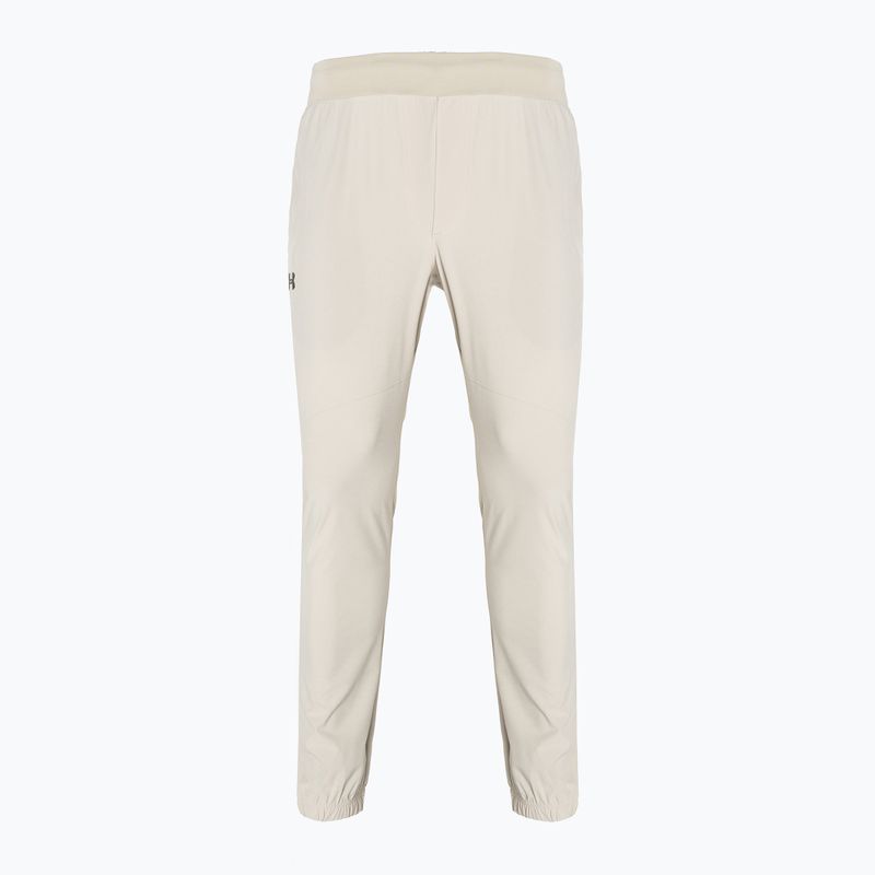 Pánske nohavice Under Armour Stretch Woven Joggers khaki base/black 5