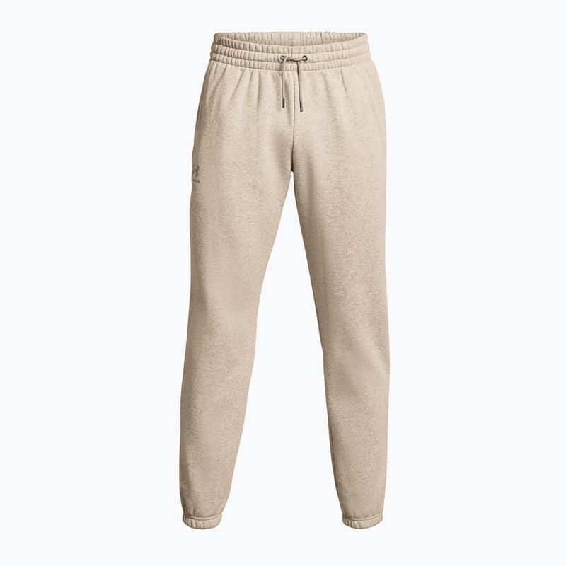 Pánske tréningové nohavice Under Armour Essential Fleece Joggers timberwolf taupe light hthr/timberwolf taupe 6