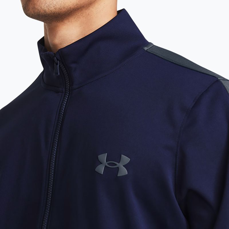 Pánska tepláková súprava Under Armour UA Knit Track Suit midnight navy/downpour gray/downpour gray 3