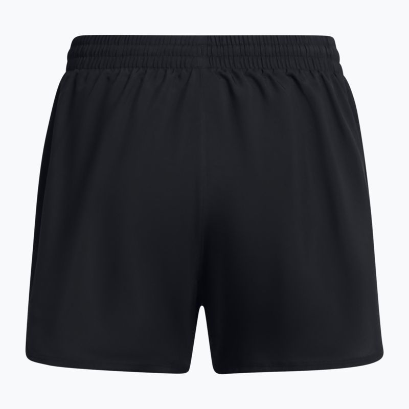 Dámske bežecké šortky Under Armour Fly By 2v1 black/black/reflective 6
