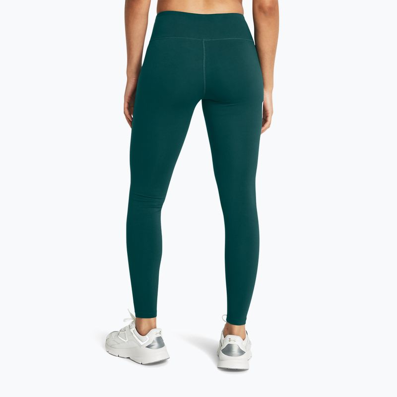 Dámske legíny Under Armour Campus hydro teal/white 3