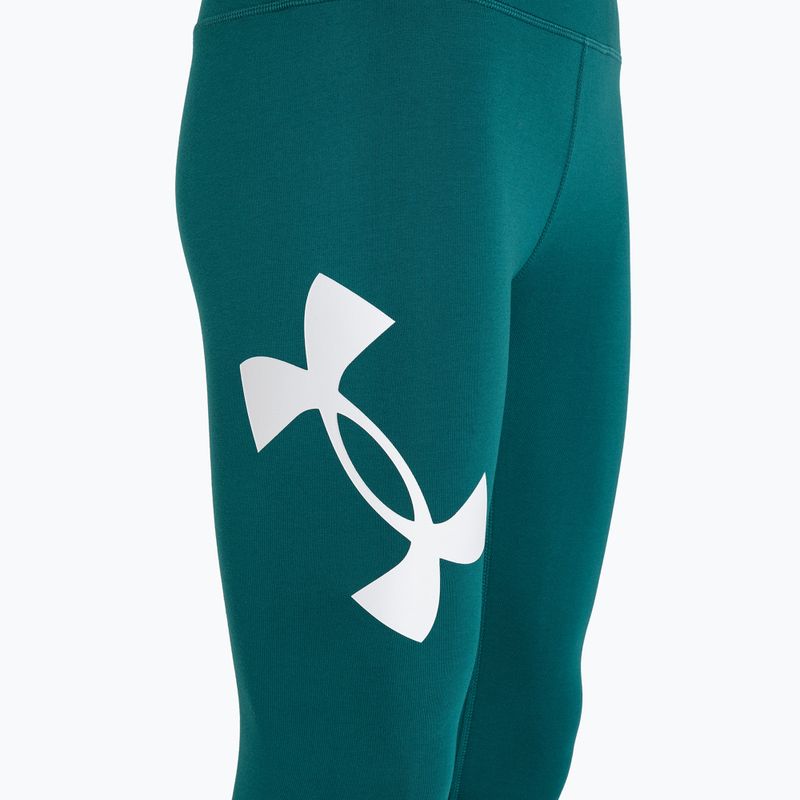 Dámske legíny Under Armour Campus hydro teal/white 7